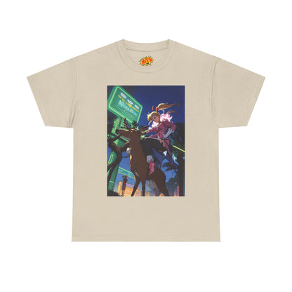 Anime Girl Deer Rider T-Shirt