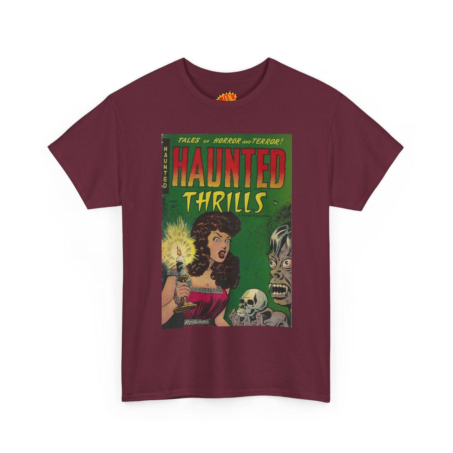 Haunted Thrills June Comic Tee Shirt *Multiple Colors*