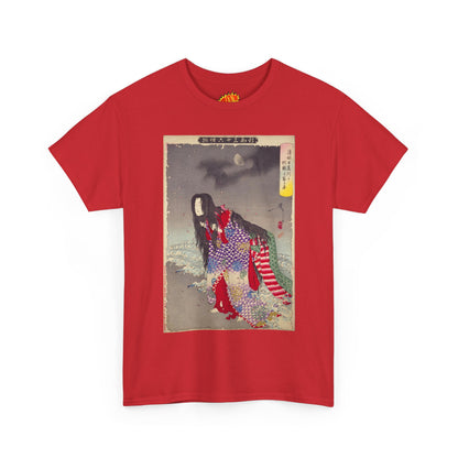 Kiyohime - 36 Ghosts Yoshitoshi Heavy Cotton Tee Many Sizes and Colors Available