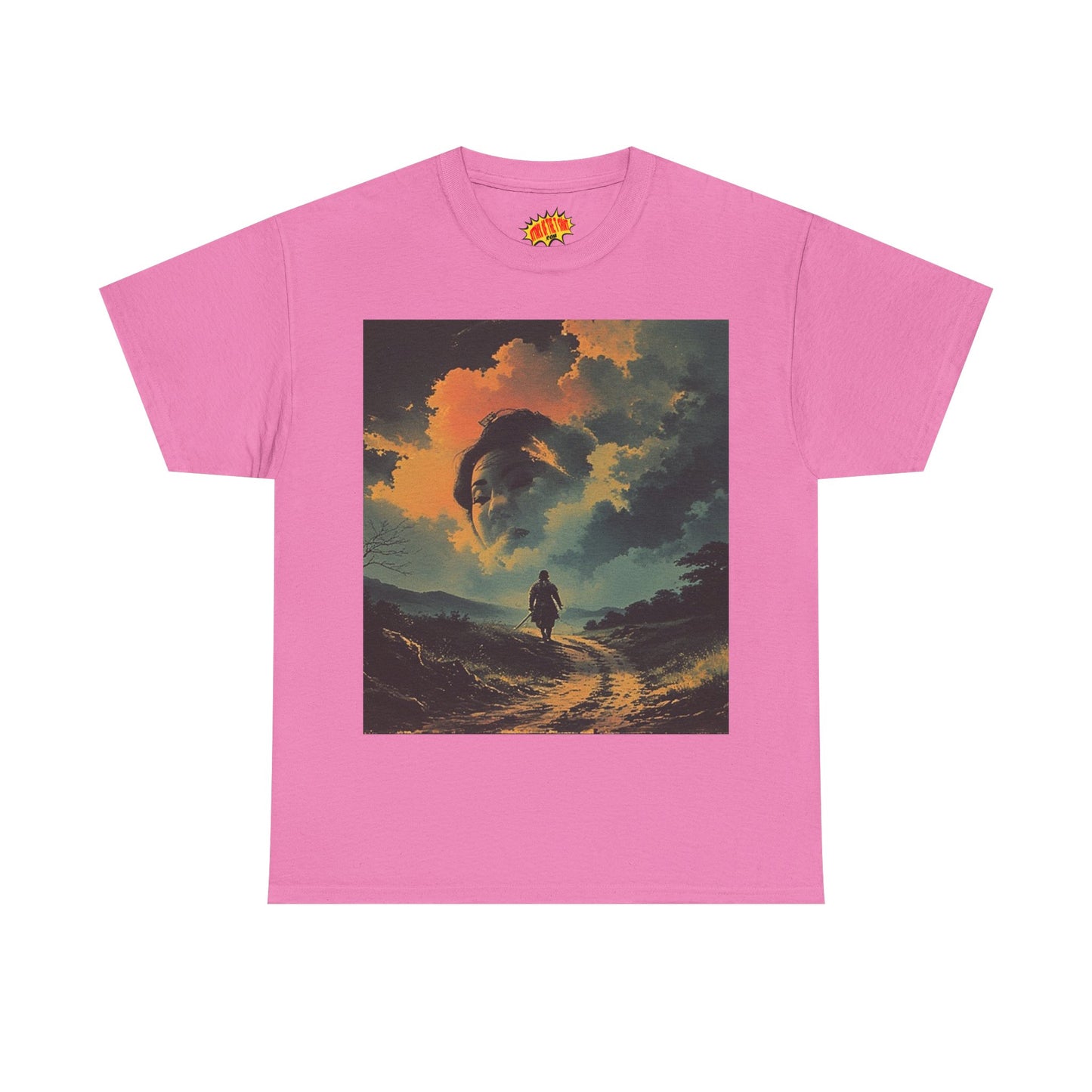 Travelling Samurai w/Cloud Geisha T-Shirt *Multiple Colors*