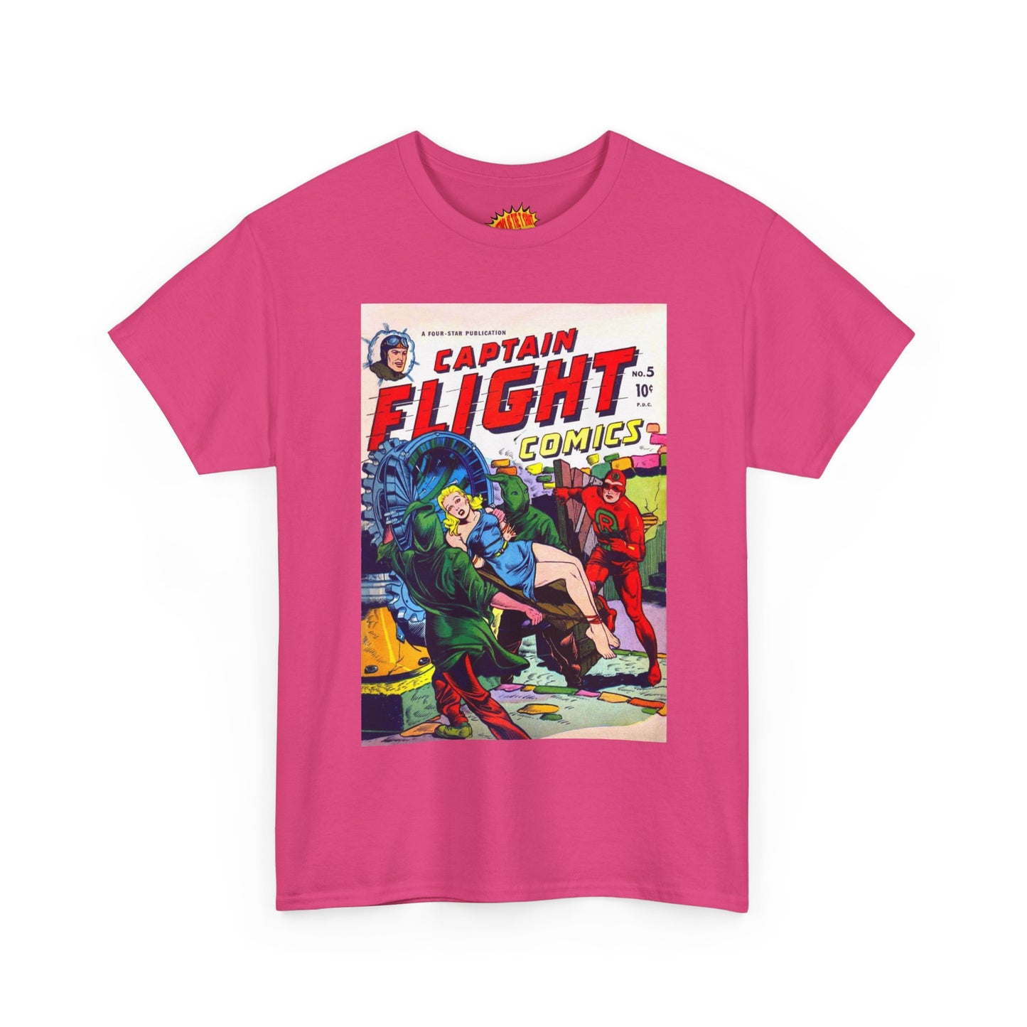 Captain Flight No. 5 Comic Tee Shirt *Multiple Colors*