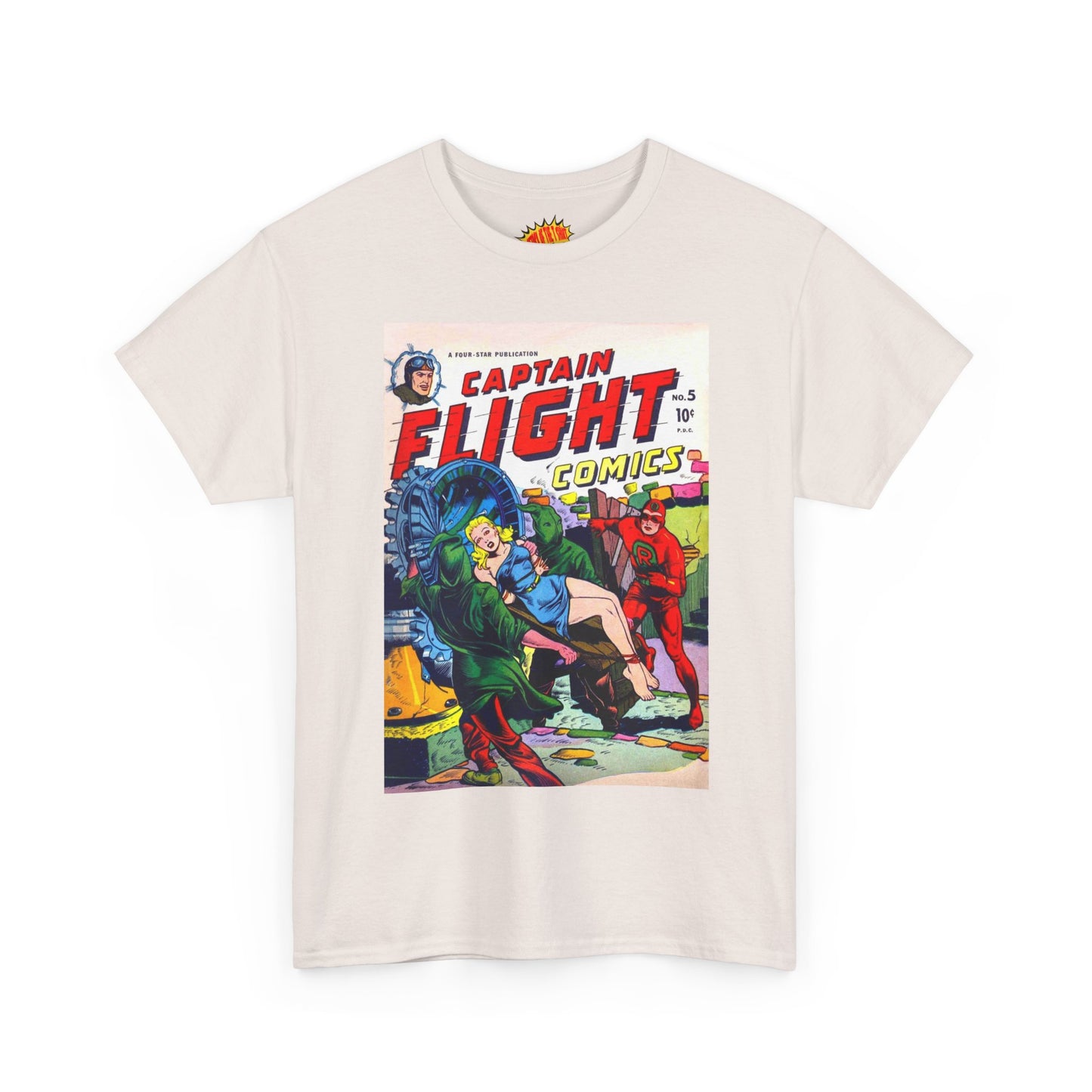 Captain Flight No. 5 Comic Tee Shirt *Multiple Colors*