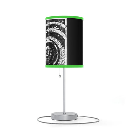 Destruction by Hokusai Japanese Woodcut Lamp