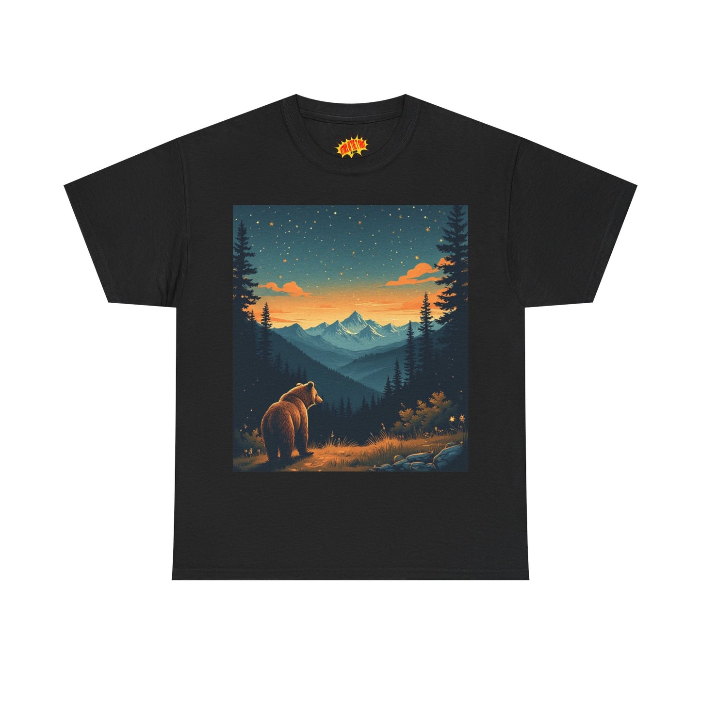 Mountain Bear Sunrise Scene T-Shirt *Multiple Colors*