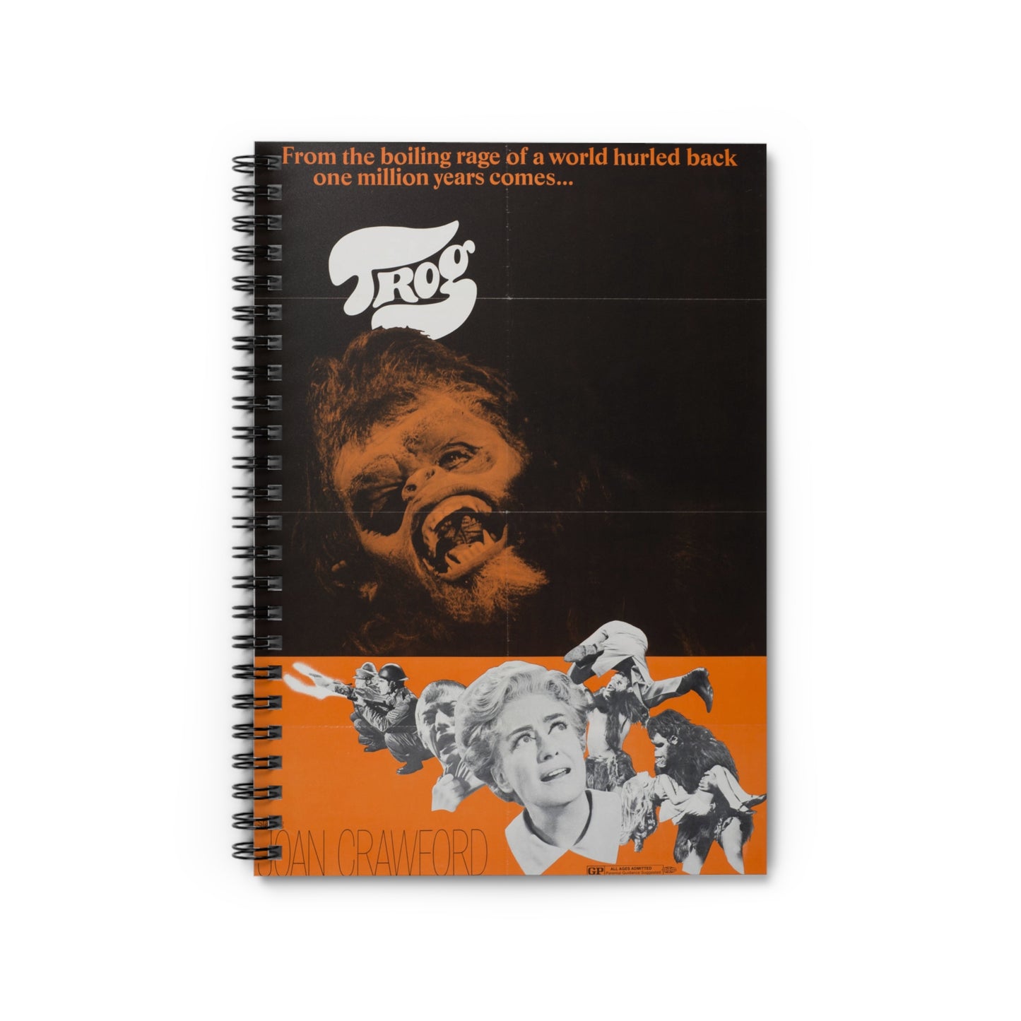 TROG - Vintage Movie Poster Notebook