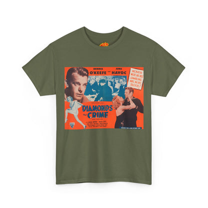 Diamonds and Crime Movie Poster T-Shirt
