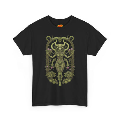 Dryad Flower Succubus Heavy Cotton Forest Dweller Tee Shirt