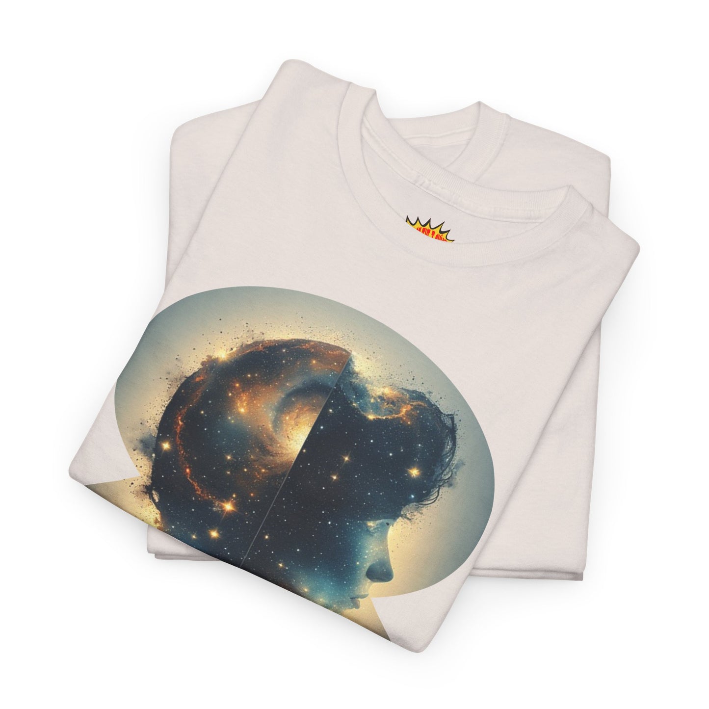 Cosmic Silhouette Galaxy Graphic Art Tee Shirt *Multiple Colors*
