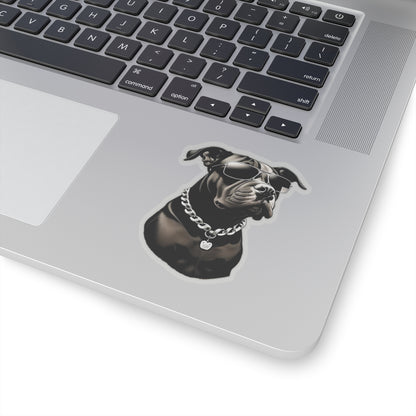 Dog with Sunglasses Stickers