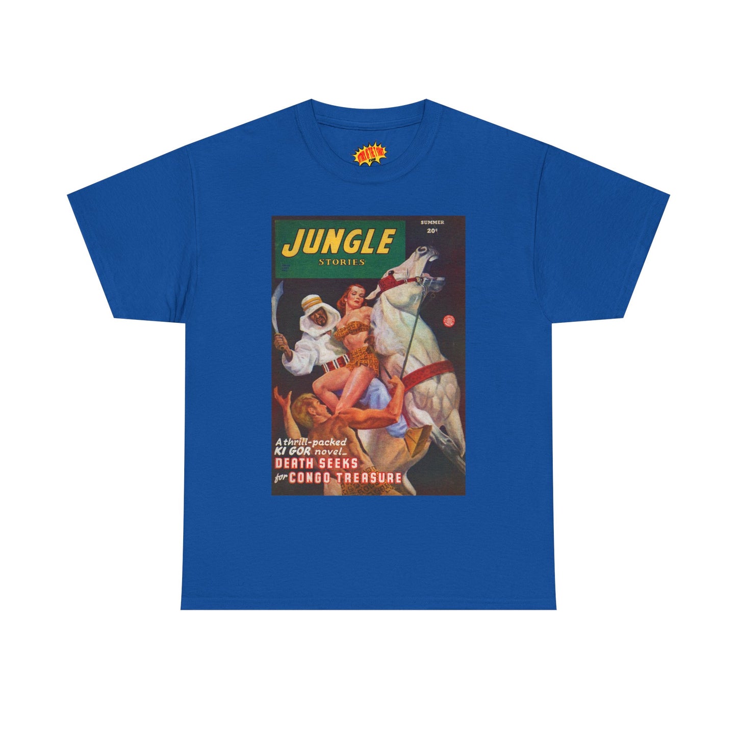 Jungle Stories Summer Comic Tee Shirt *Multiple Colors*