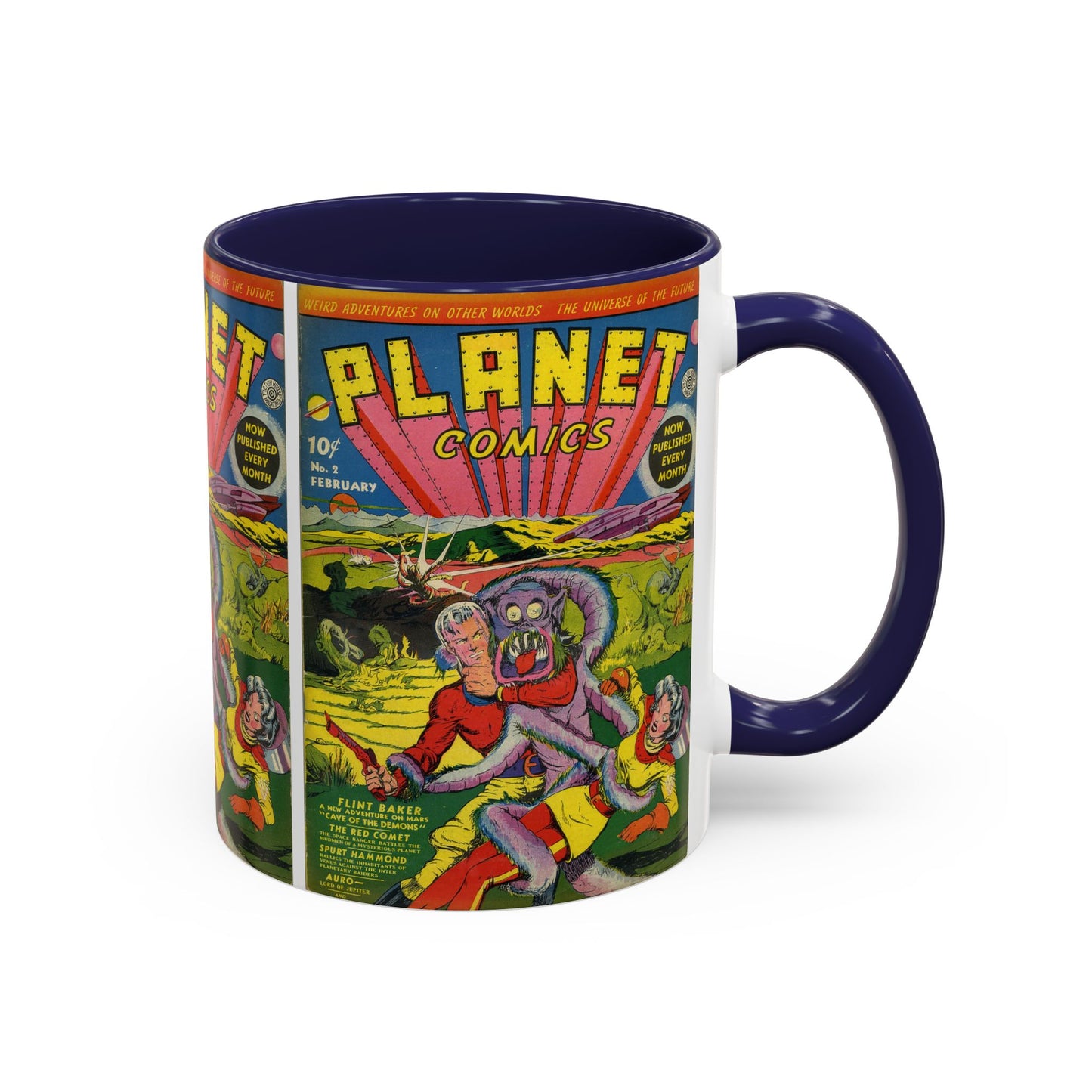 Planet Comics #2 Mug, 11oz
