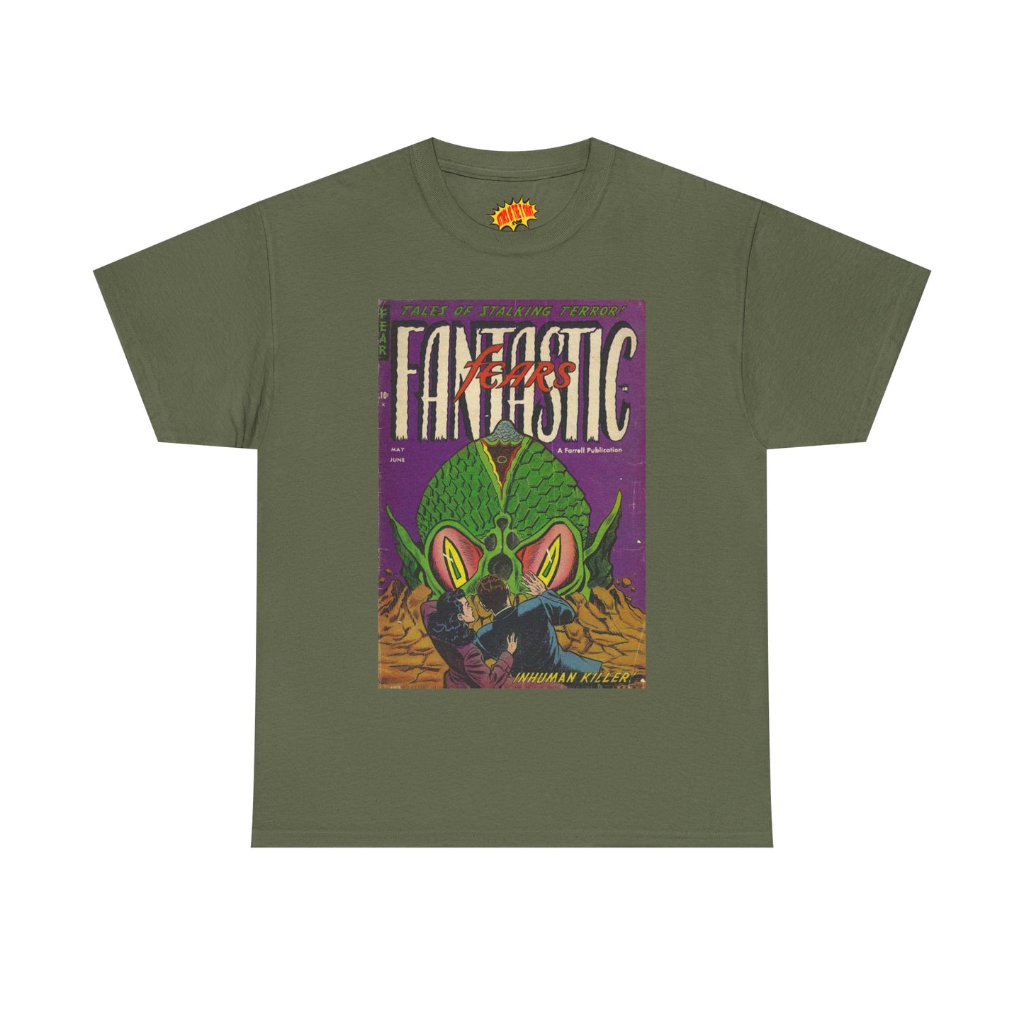 Fantastic Fears May - June Comic Tee Shirt *Multiple Colors*