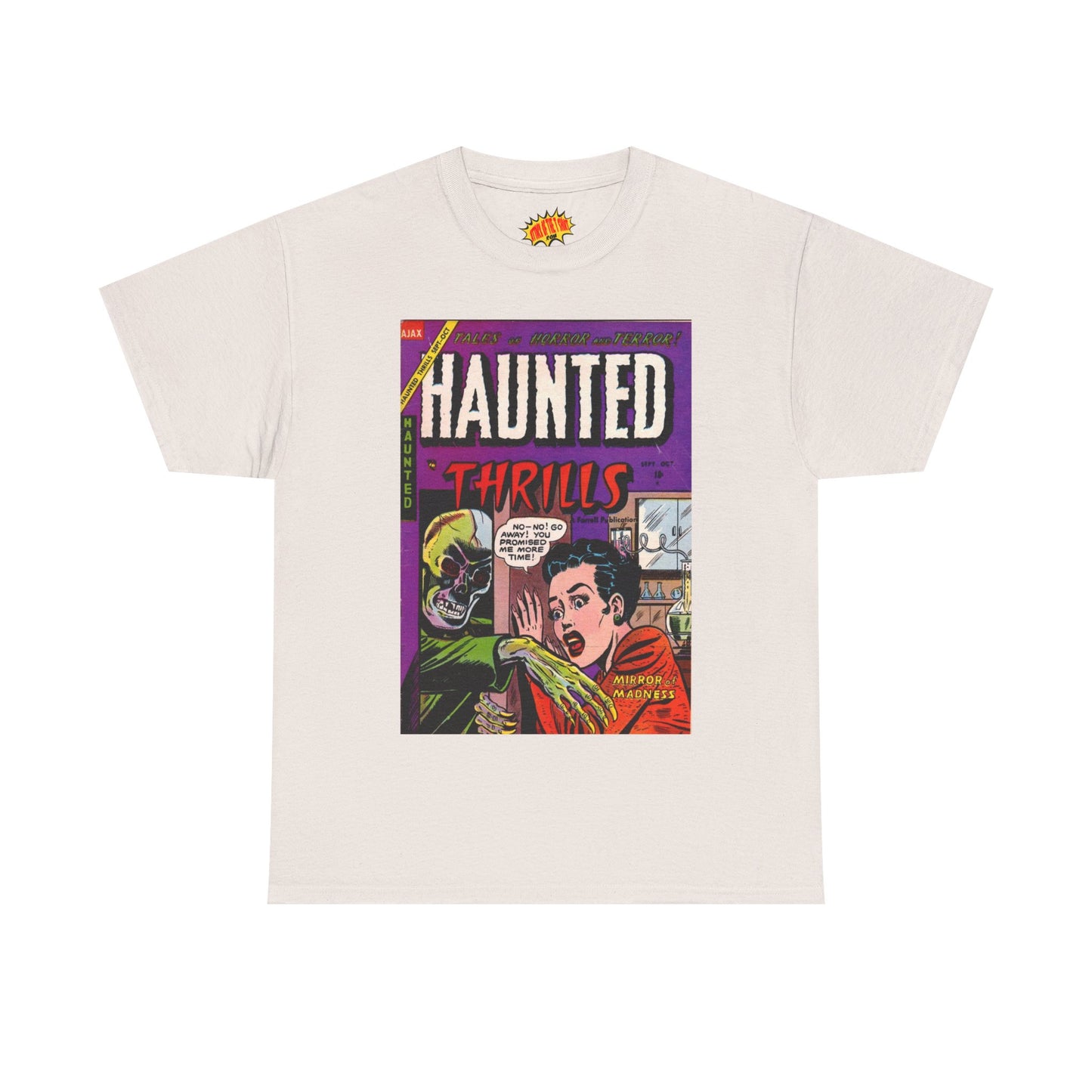 Haunted Thrills September - October Comic Tee Shirt *Multiple Colors*