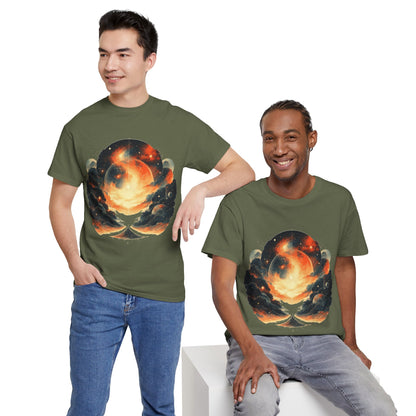 Moonscape w/Clouds Graphic Tee Shirt