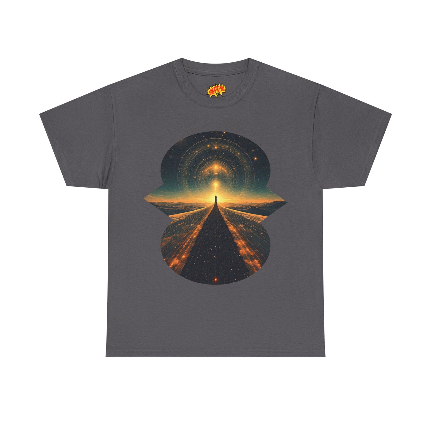 Cosmic Path Space Graphic Art Tee Shirt *Multiple Colors*