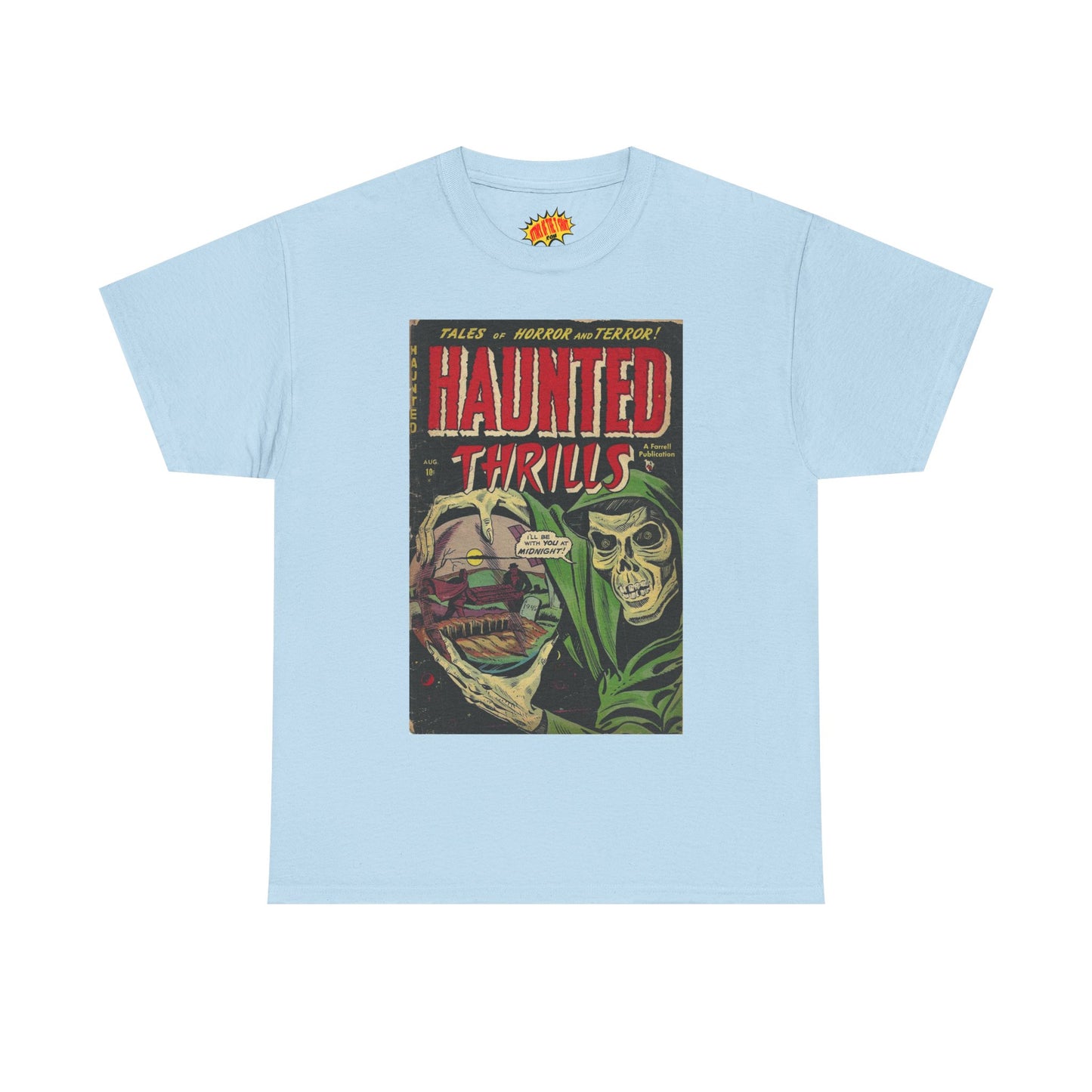 Haunted Thrills August Comic Tee Shirt *Multiple Colors*
