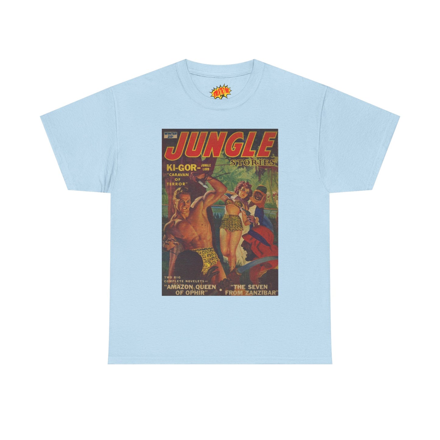 Jungle Stories Winter Comic Tee Shirt *Multiple Colors*