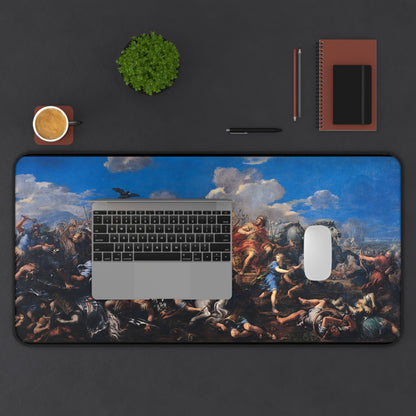 The Battle of Alexander vs Darius Desk Mat/Mousepad