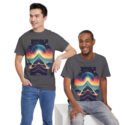 Cosmic Stairway Galaxy Graphic Art Tee Shirt