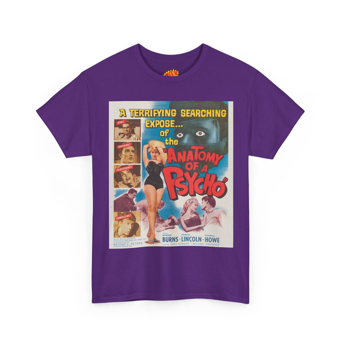 Anatomy of a Psycho Movie Poster T-Shirt *Multiple Colors*