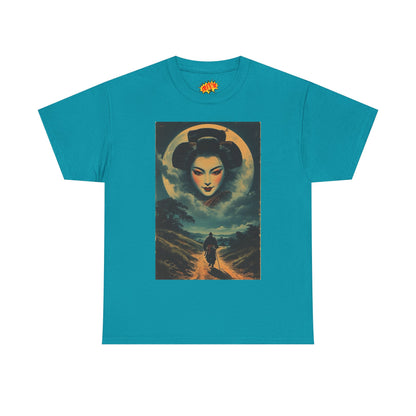 Walking Samurai w/Geisha Moon T-Shirt
