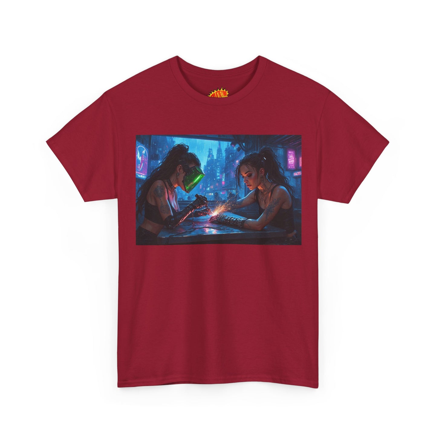 Cyberpunk Hand Repair Scene T-Shirt *Multiple Colors*