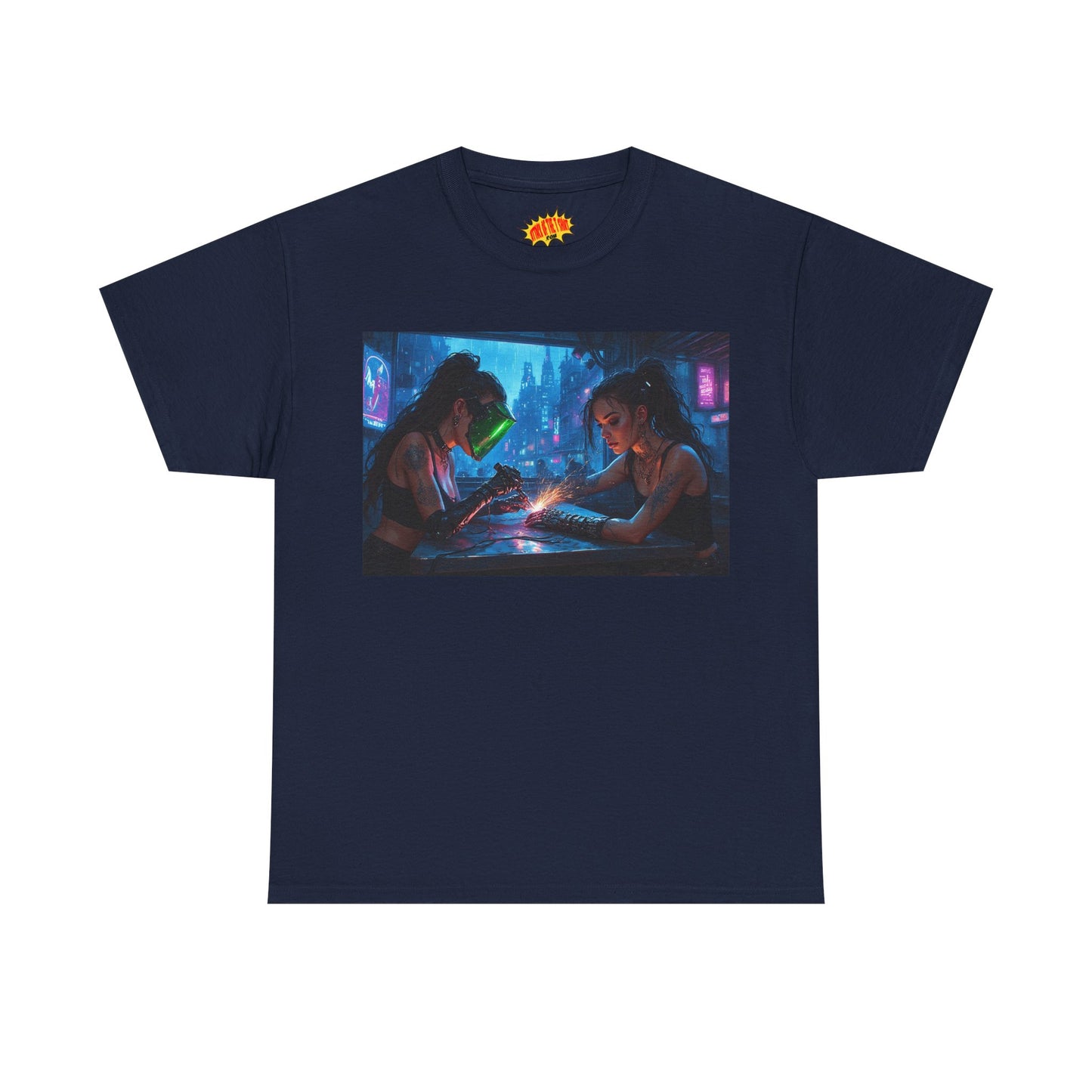 Cyberpunk Hand Repair Scene T-Shirt *Multiple Colors*