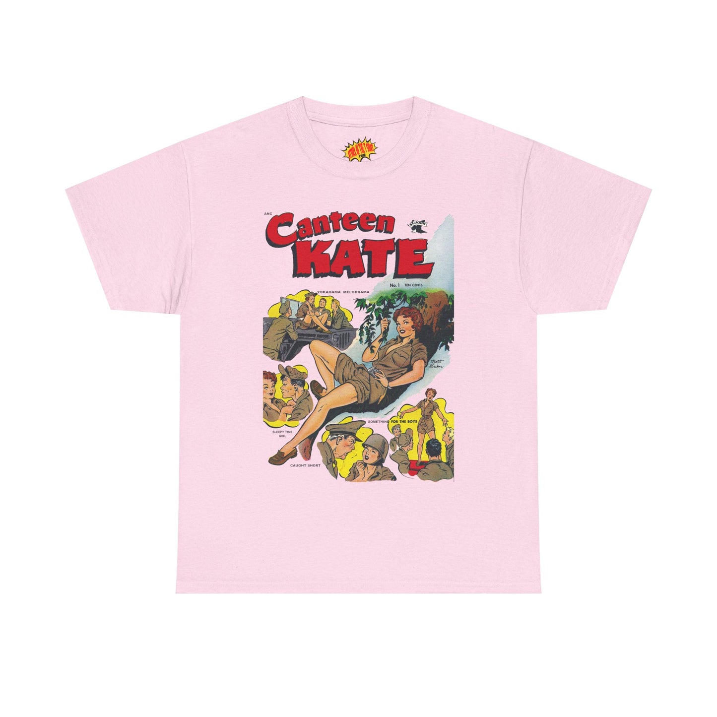 Canteen Kate #1 - Heavy Cotton Tee *Many Sizes and Colors Available*