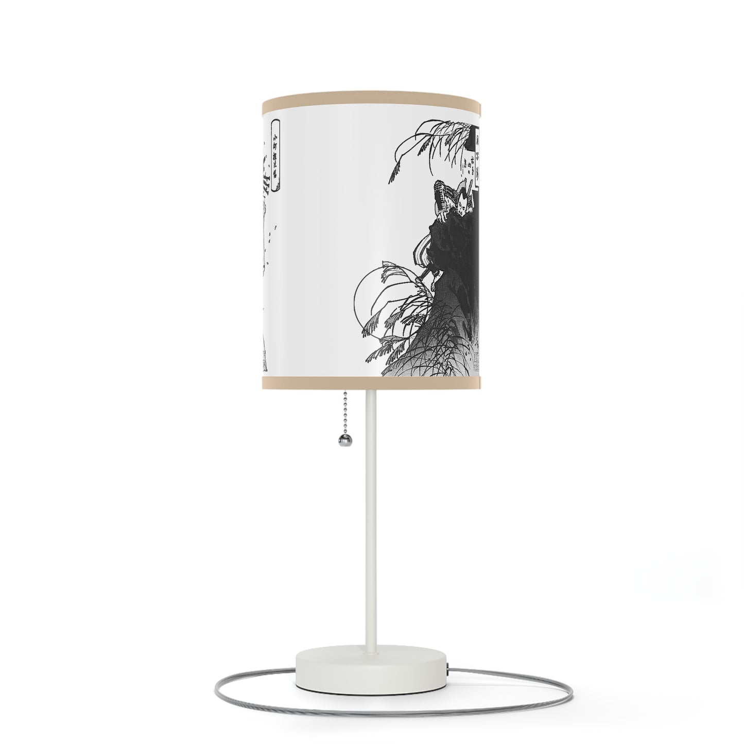 Japanese Woodcut Lamp