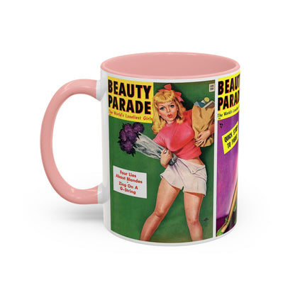Beauty Parade Pin-Up Coffee Mug - 11oz, Multiple Colors Available