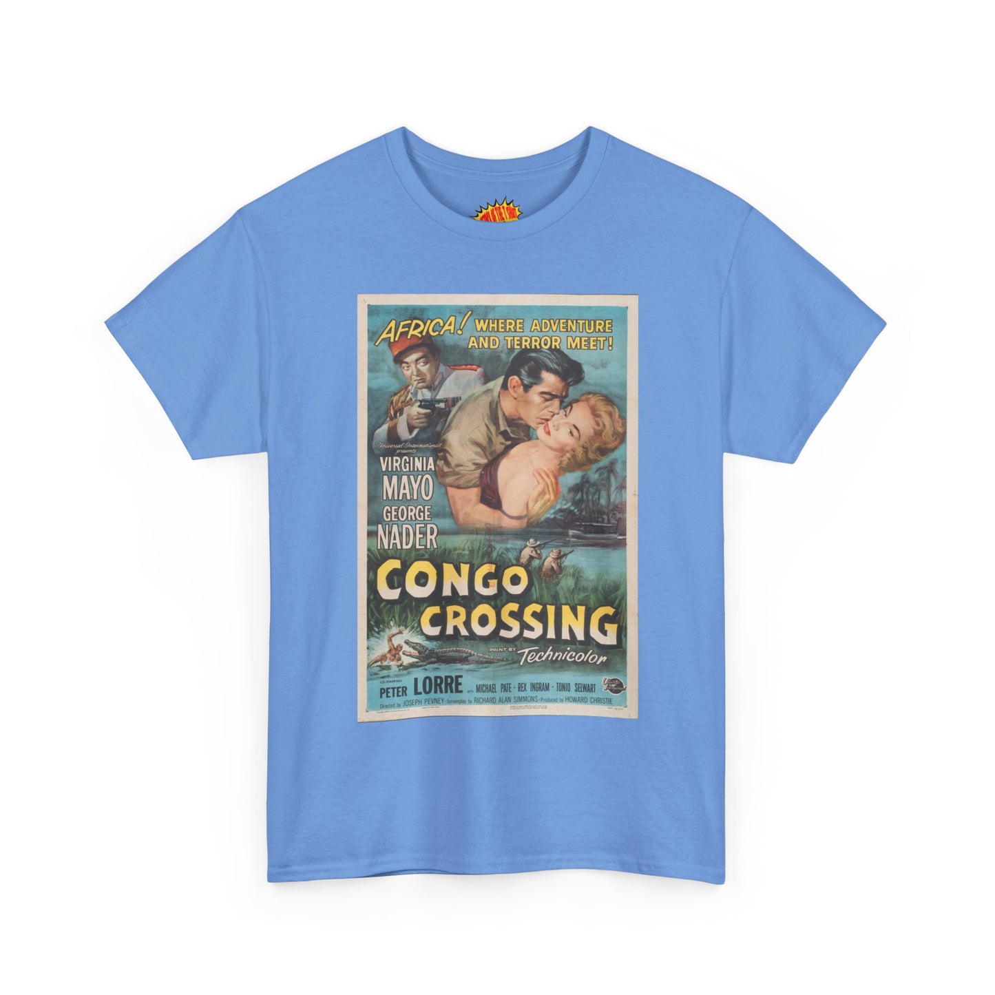 Congo Crossing Movie Poster T-Shirt *Multiple Colors*