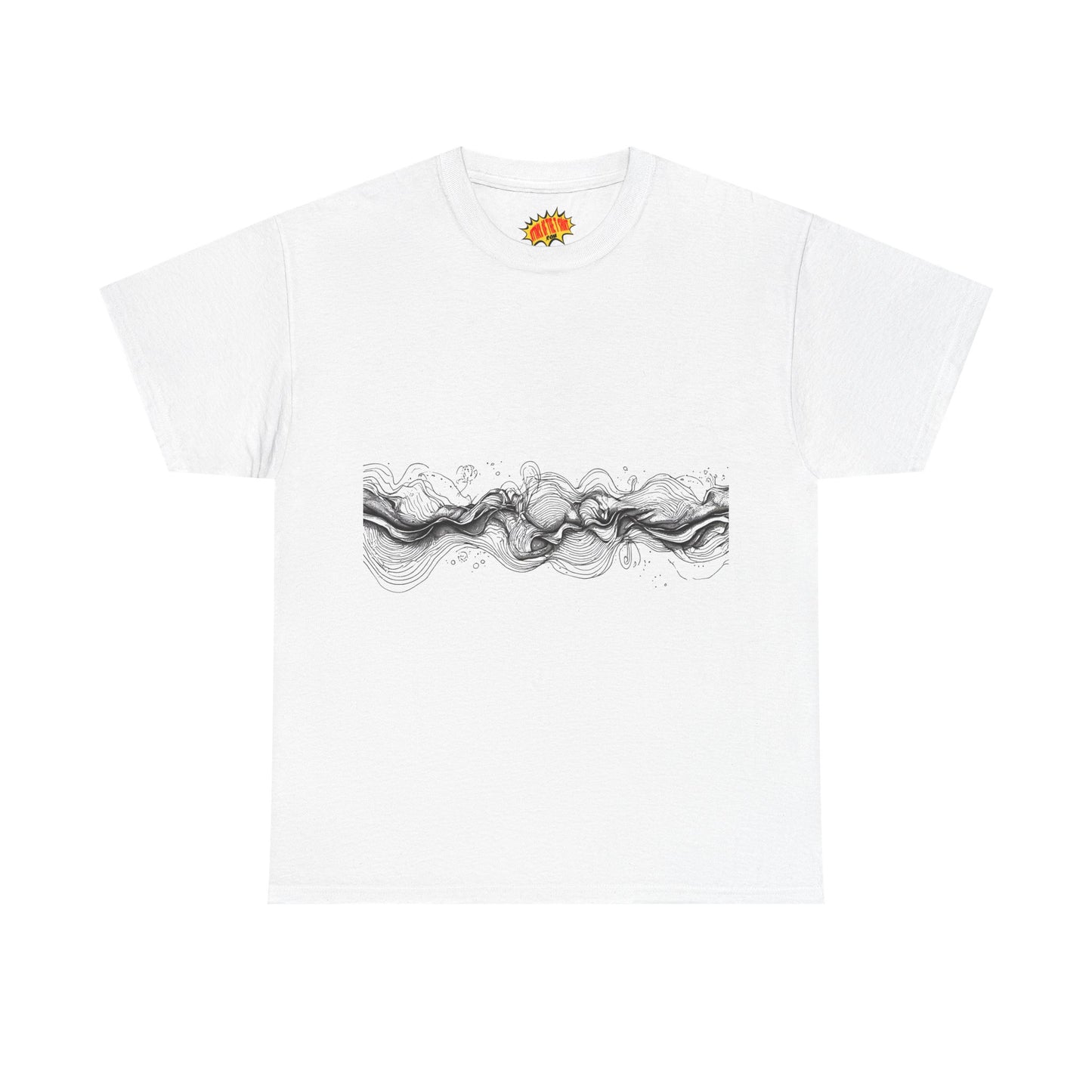 Line Drawing Graphic Art Tee Shirt *Multiple Colors*