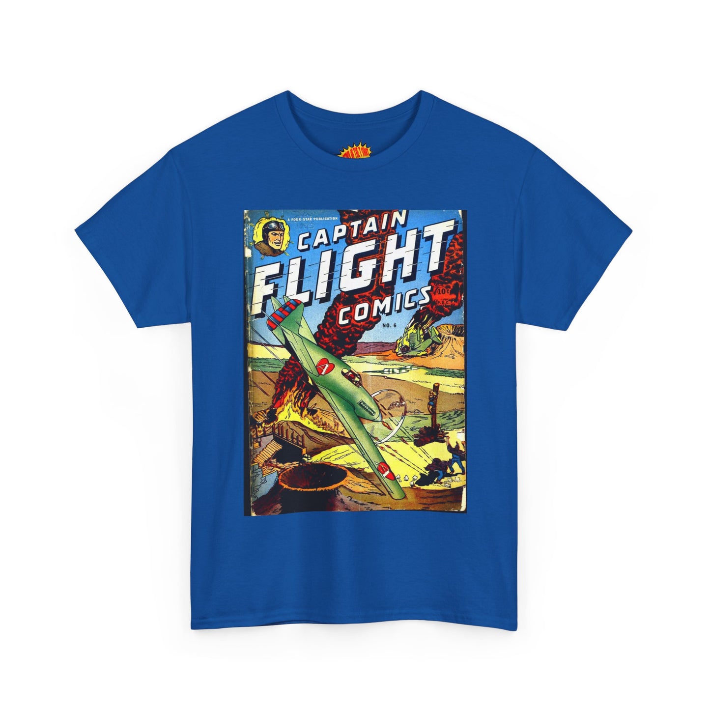 Captain Flight No. 6 Comic Tee Shirt *Multiple Colors*