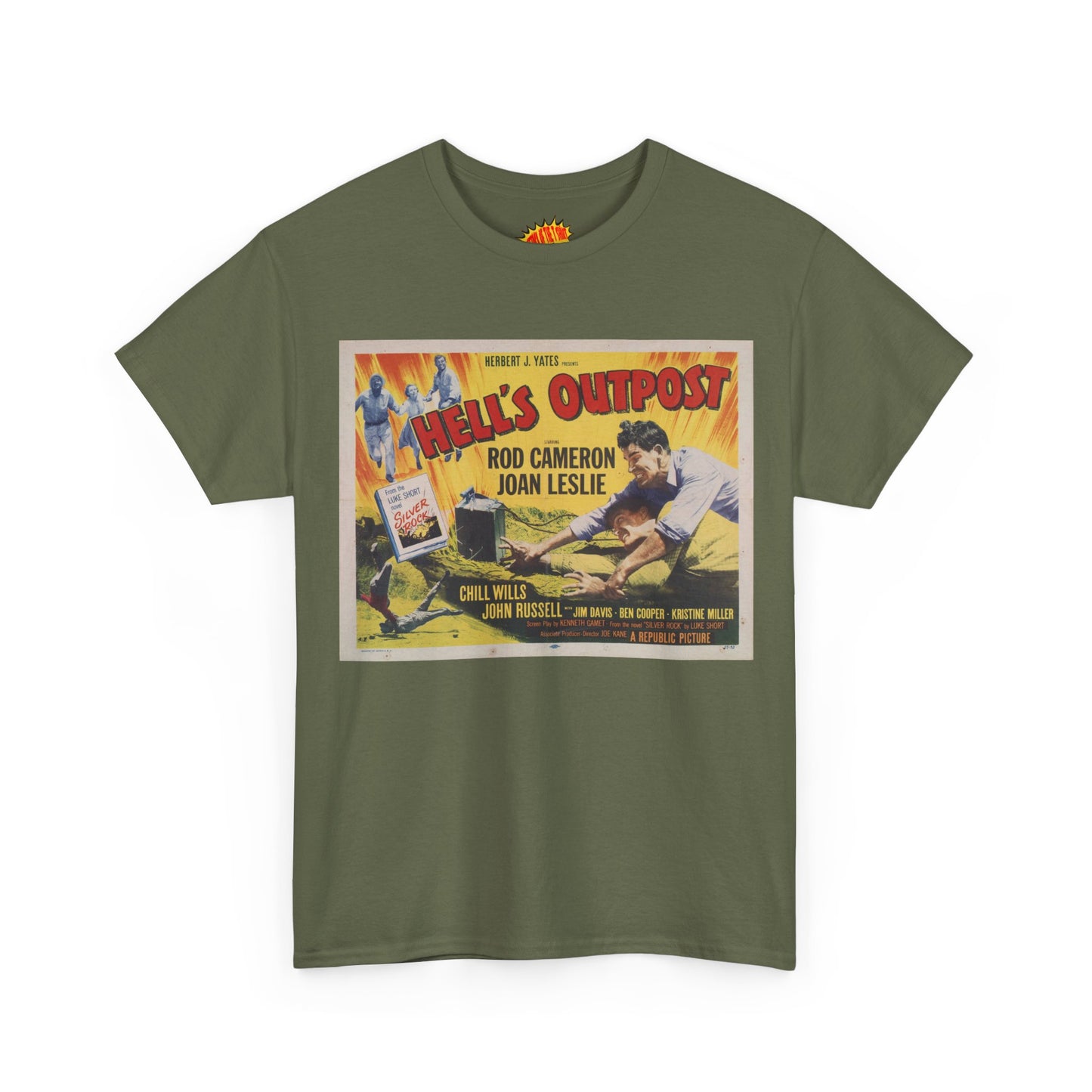 Hell's Outpost Movie Poster T-Shirt *Multiple Colors*