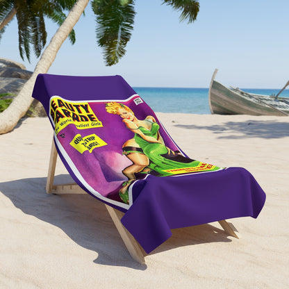 Beauty Parade Beach Towel Purple