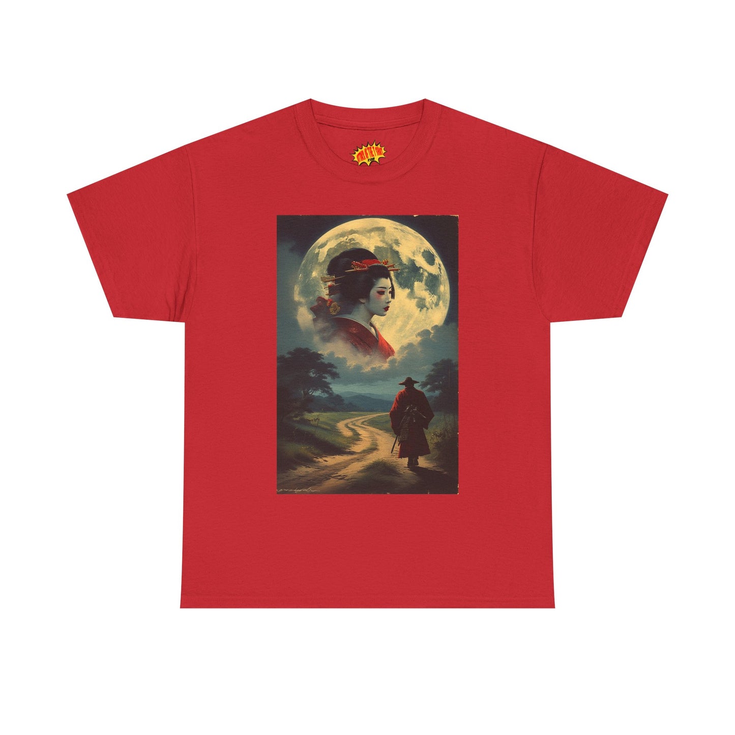 Traveller w/Full Moon Cloud Woman T-Shirt *Multiple Colors*