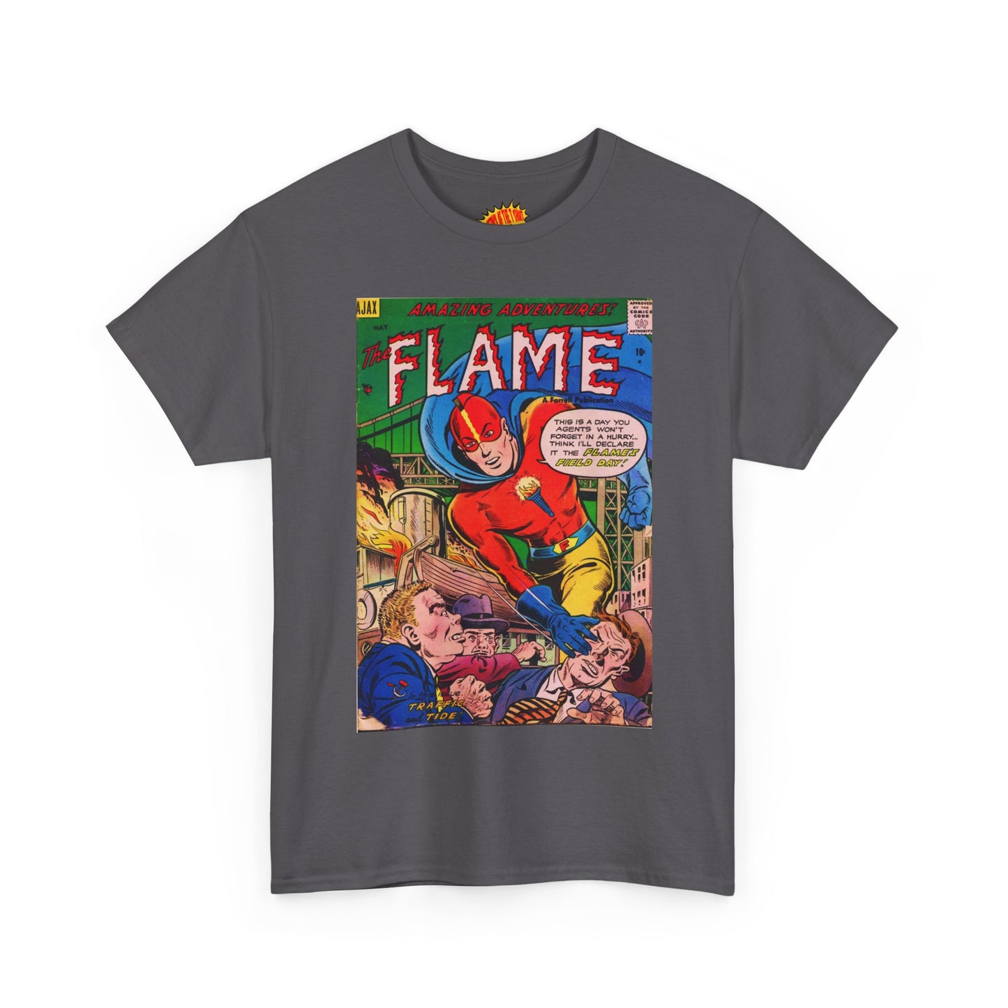 The Flame May Comic Tee Shirt *Multiple Colors*