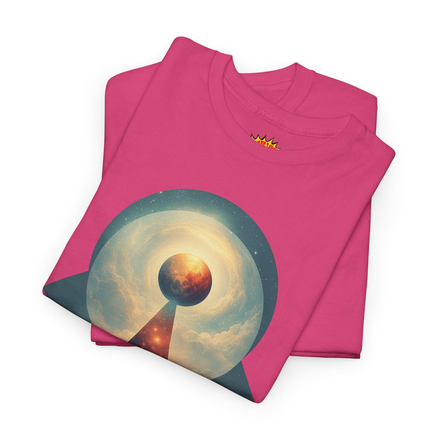 Geometric Galaxy Graphic Space Art Tee Shirt *Multiple Colors*