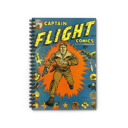 Captain Flight May Comic Cover Notebook