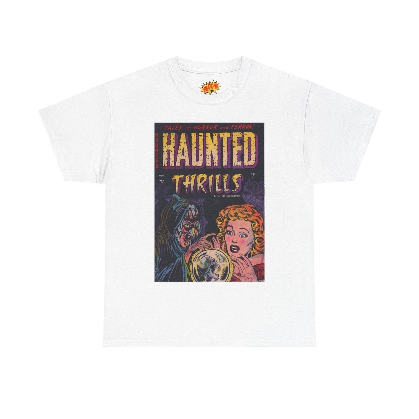 Haunted Thrills November Comic Tee Shirt *Multiple Colors*