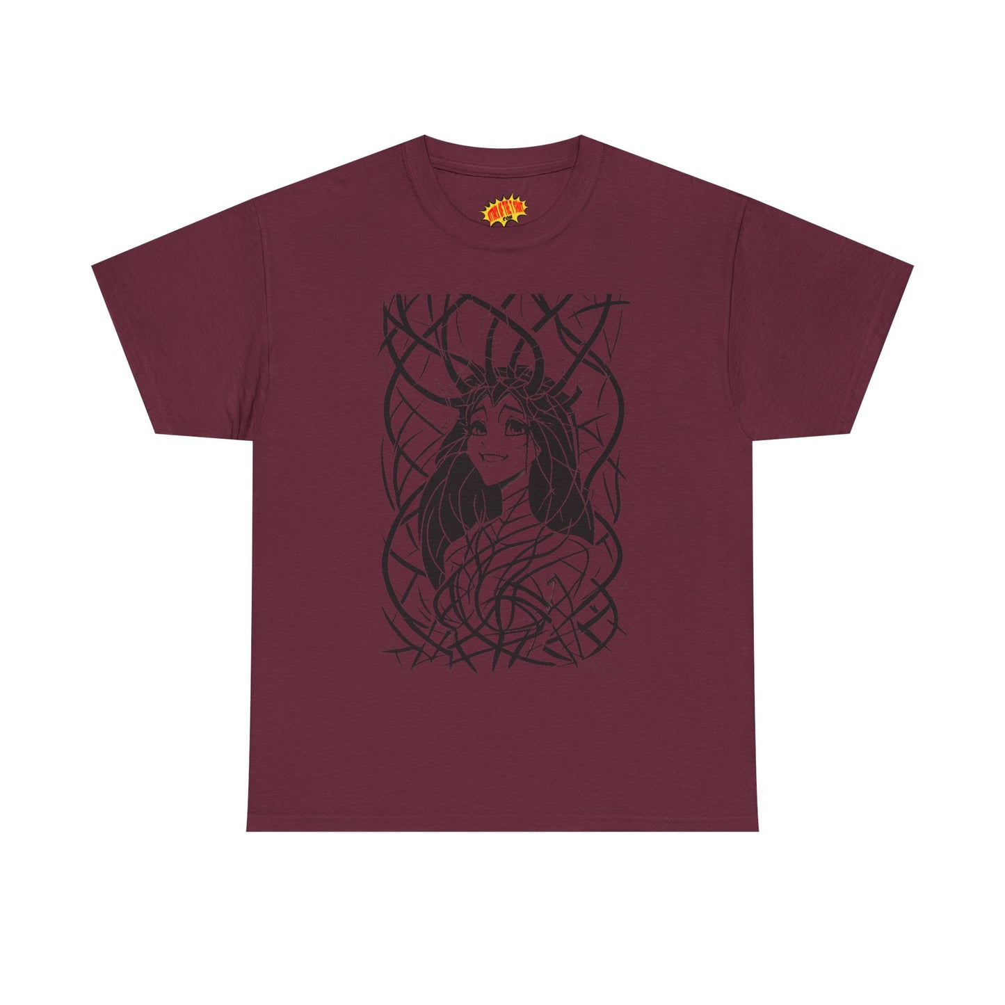 Thorny Vine Dryad Woman Fantasy Nature T-Shirt *Multiple Colors*