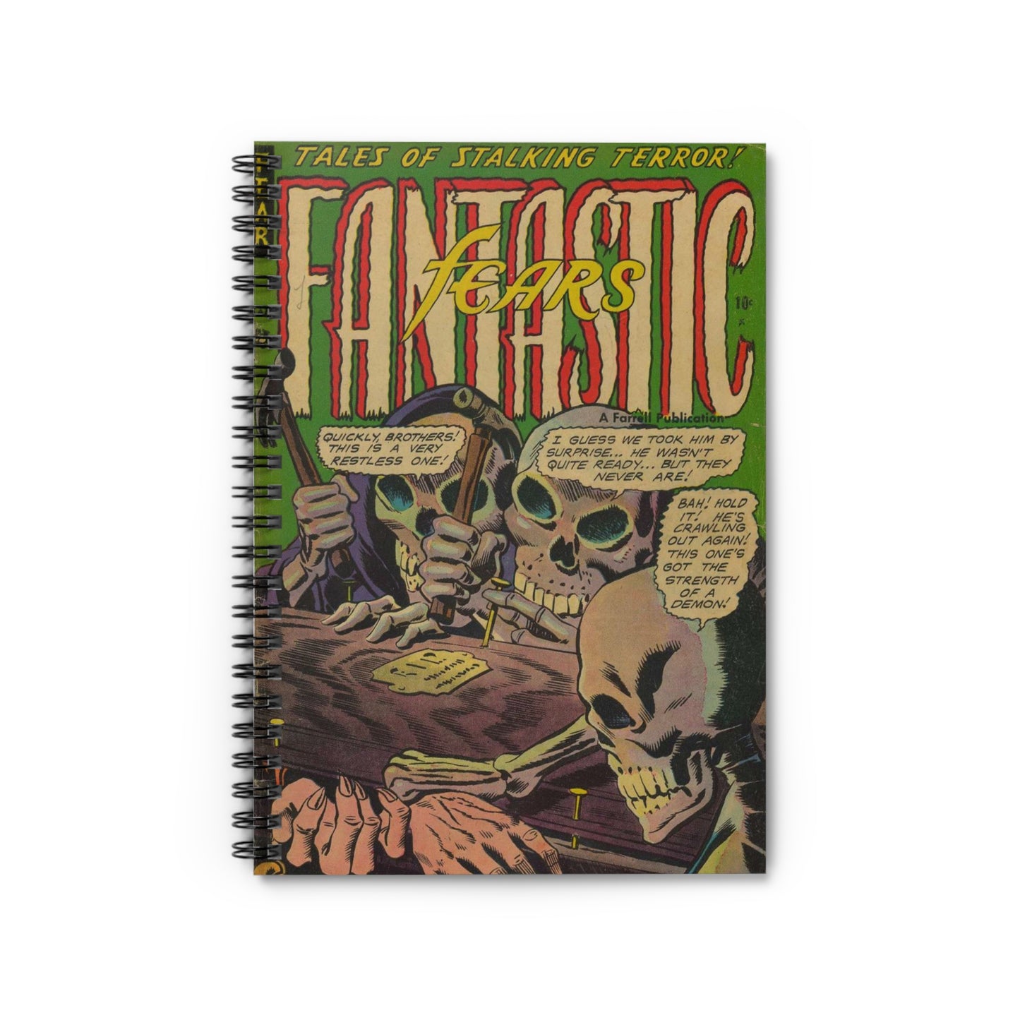 Fantastic Fears January Spiral Notebook
