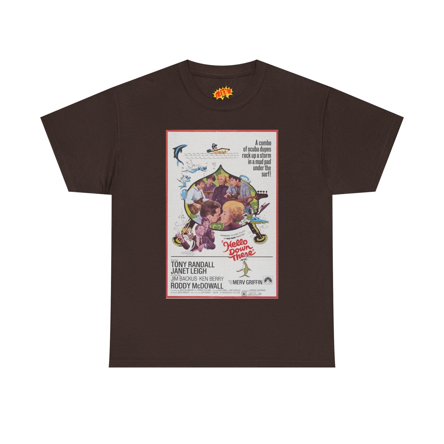 Hello Down There Movie Poster T-Shirt *Multiple Colors*