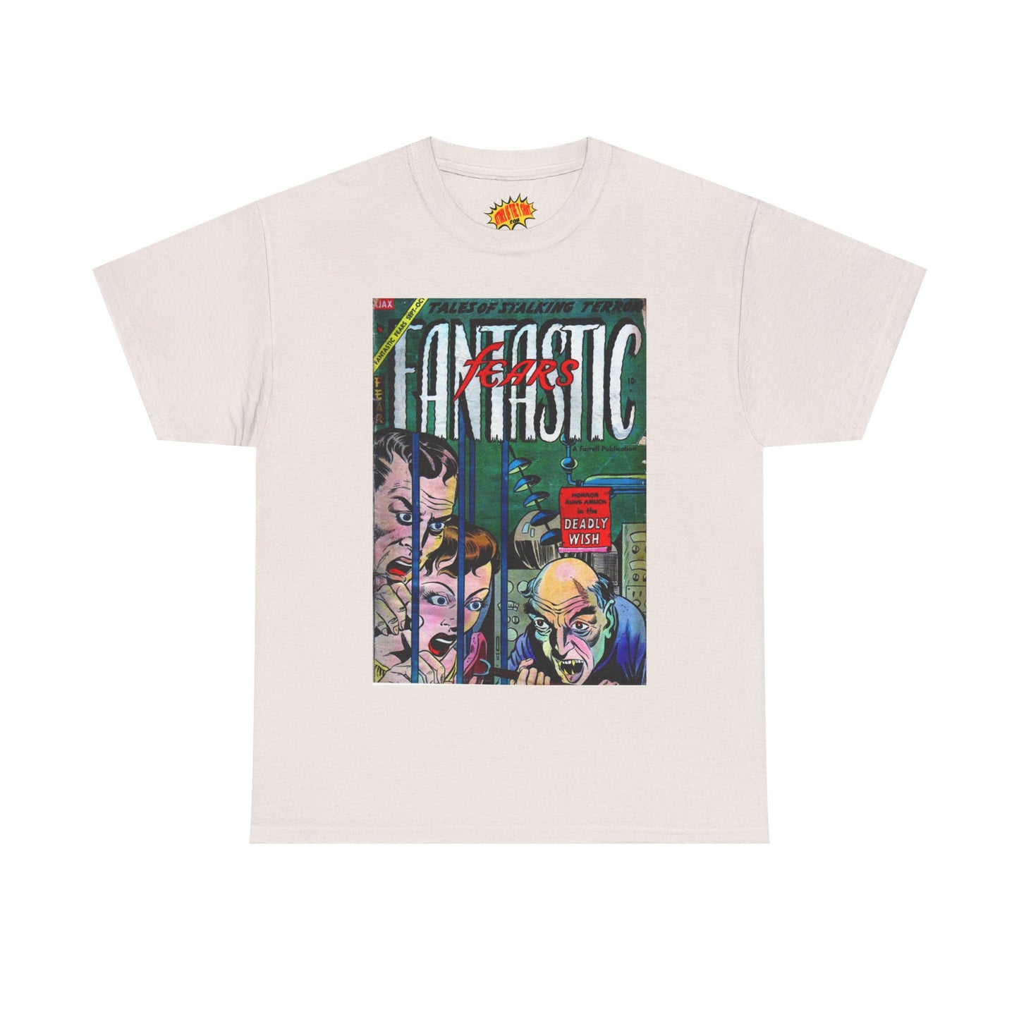 Fantastic Fears September - October Comic Tee Shirt *Multiple Colors*