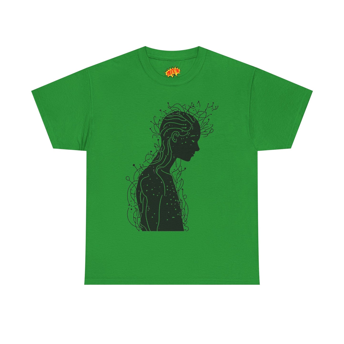 Human Silhouette Line Drawing Graphic Art Tee Shirt *Multiple Colors*