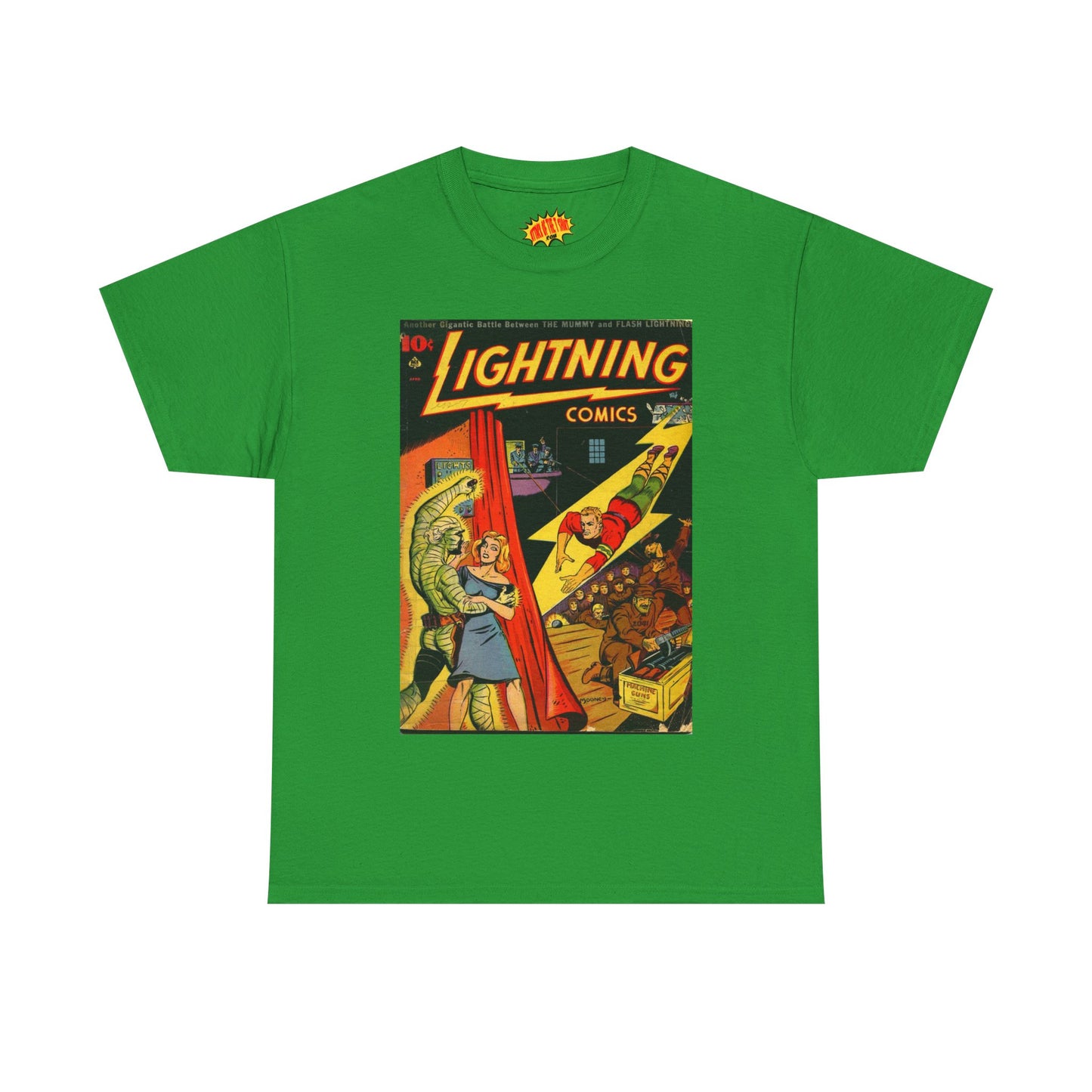 Lightning Comics April Comic Tee Shirt *Multiple Colors*