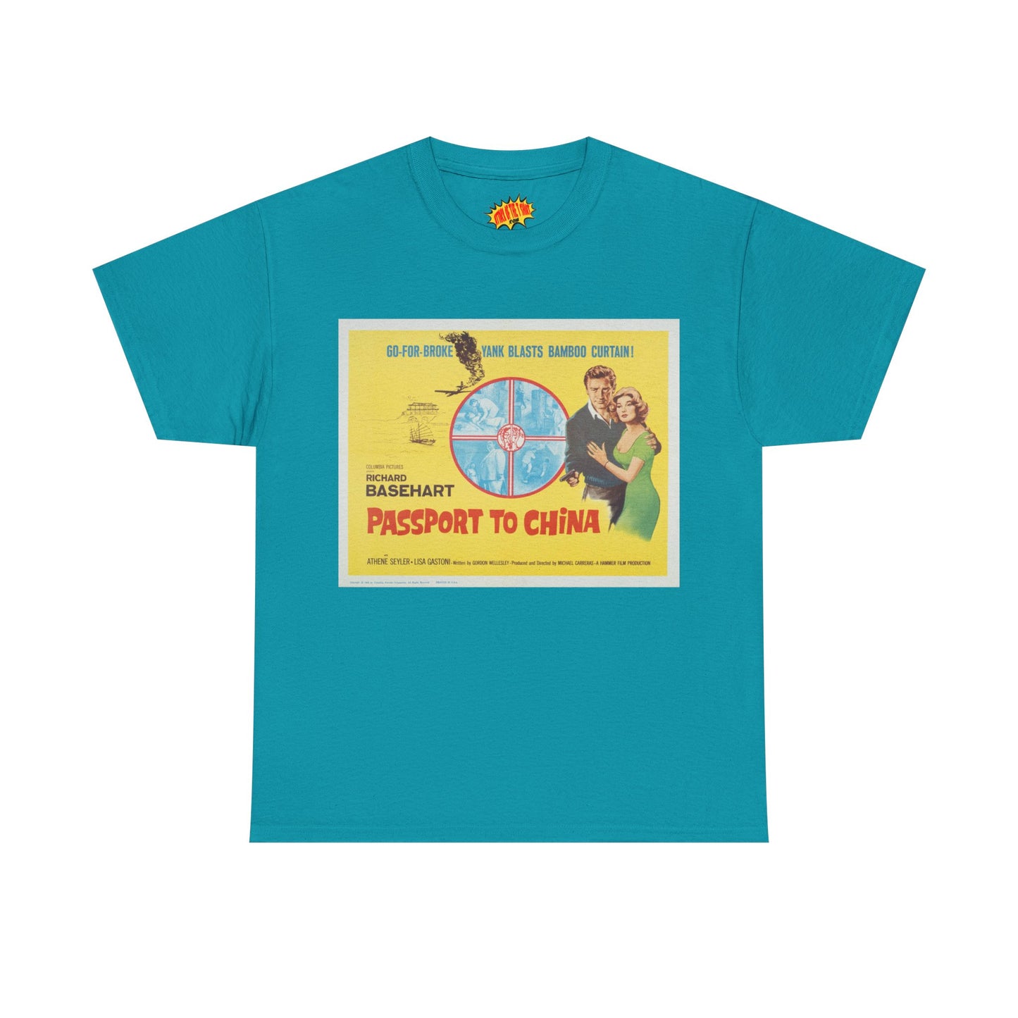 Passport to China Movie Poster T-Shirt *Multiple Colors*
