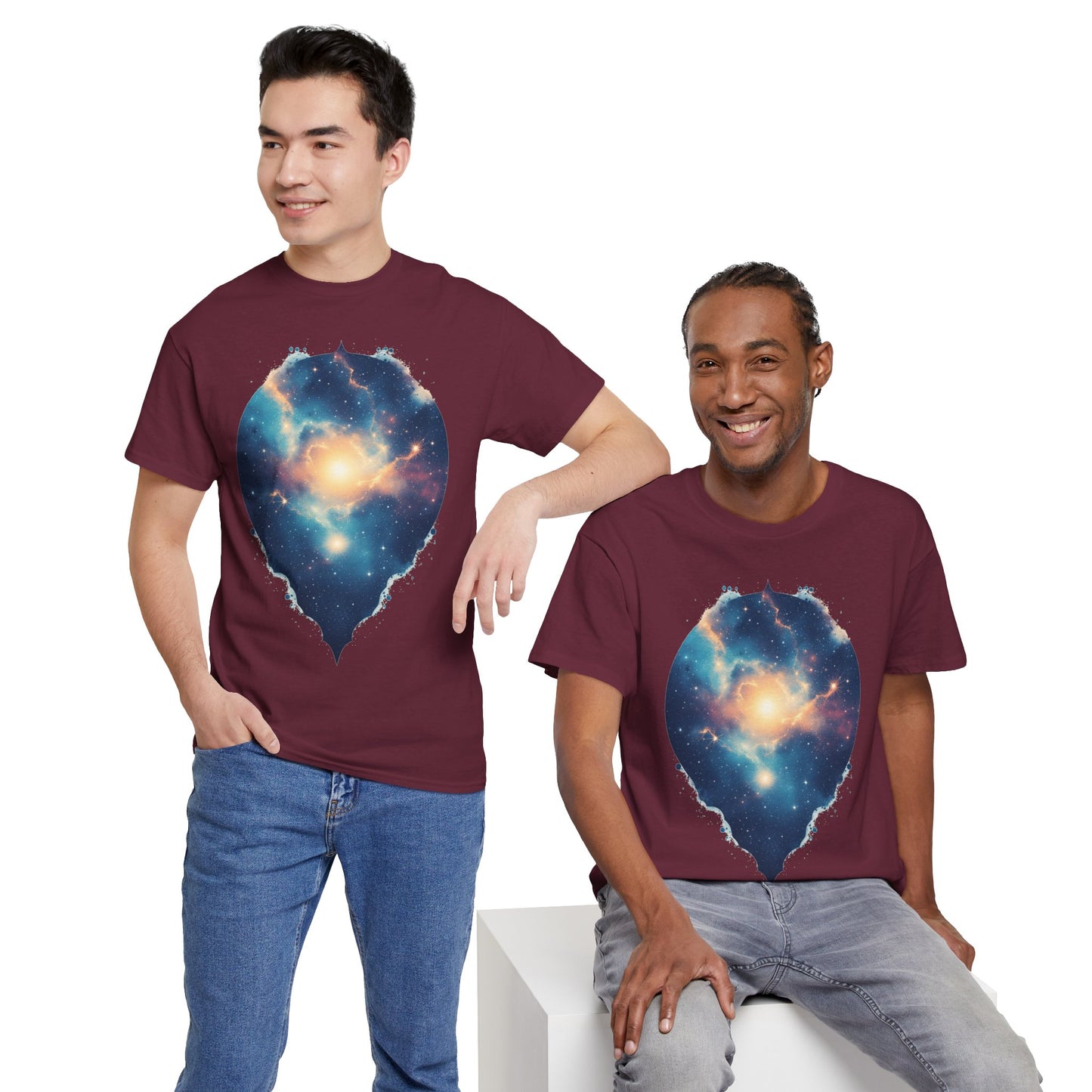 Nebula Graphic Space Art Tee Shirt *Multiple Colors*