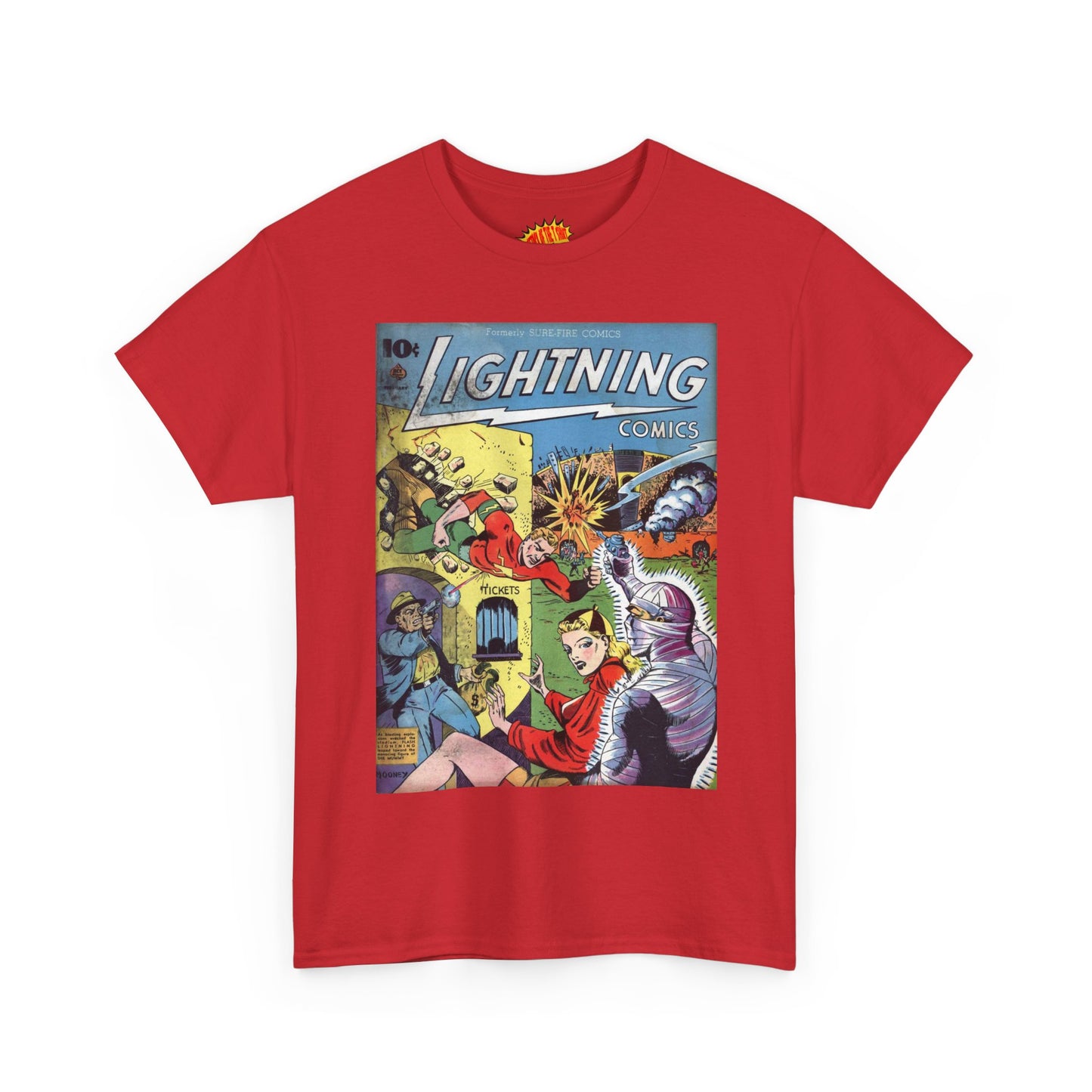 Lightning Comics February Comic Tee Shirt *Multiple Colors*