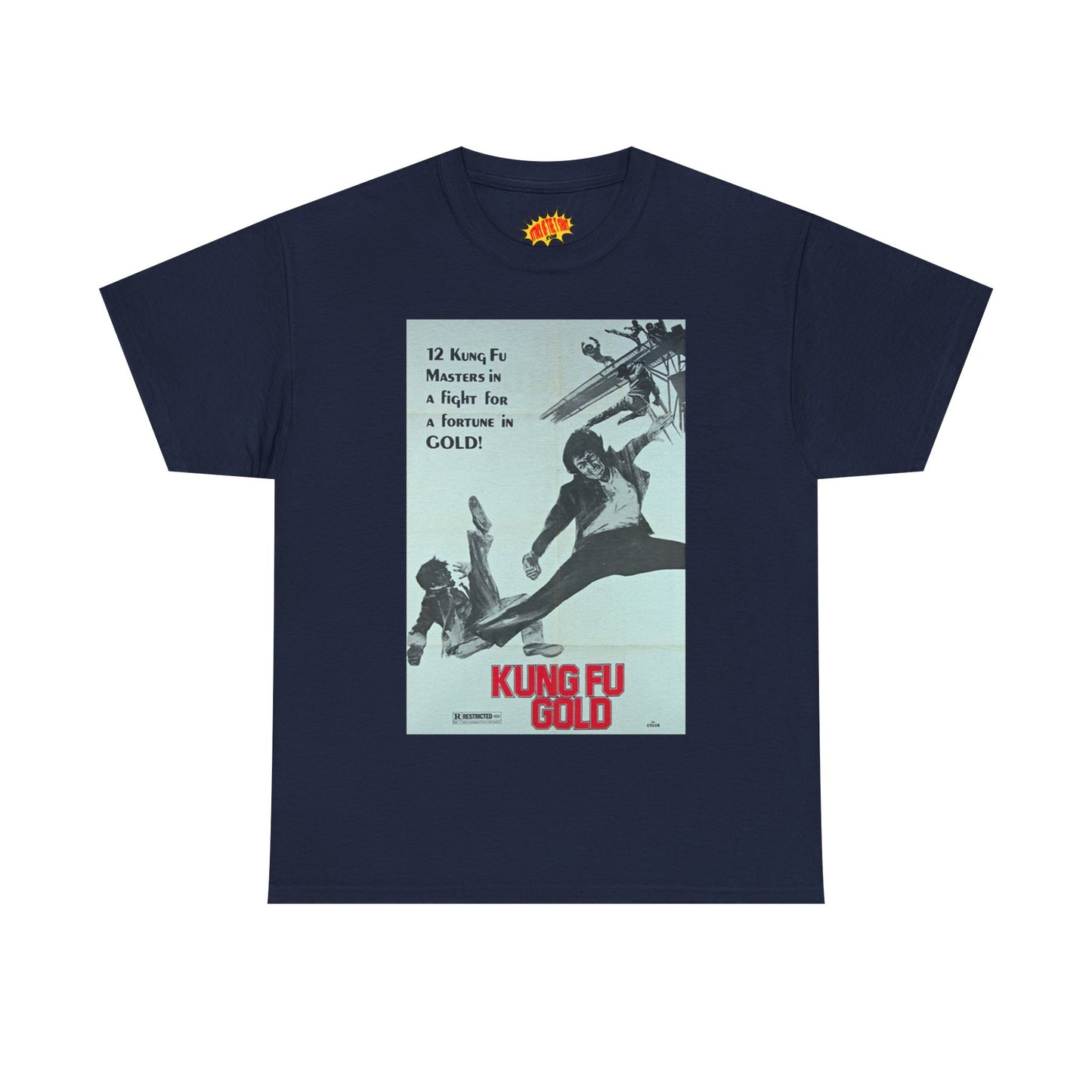 Kung Fu Gold Movie Poster T-Shirt *Multiple Colors*